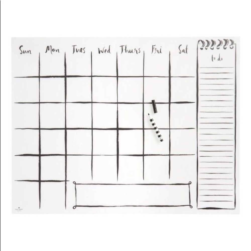 Kate Spade ♠️ Wall Calendar